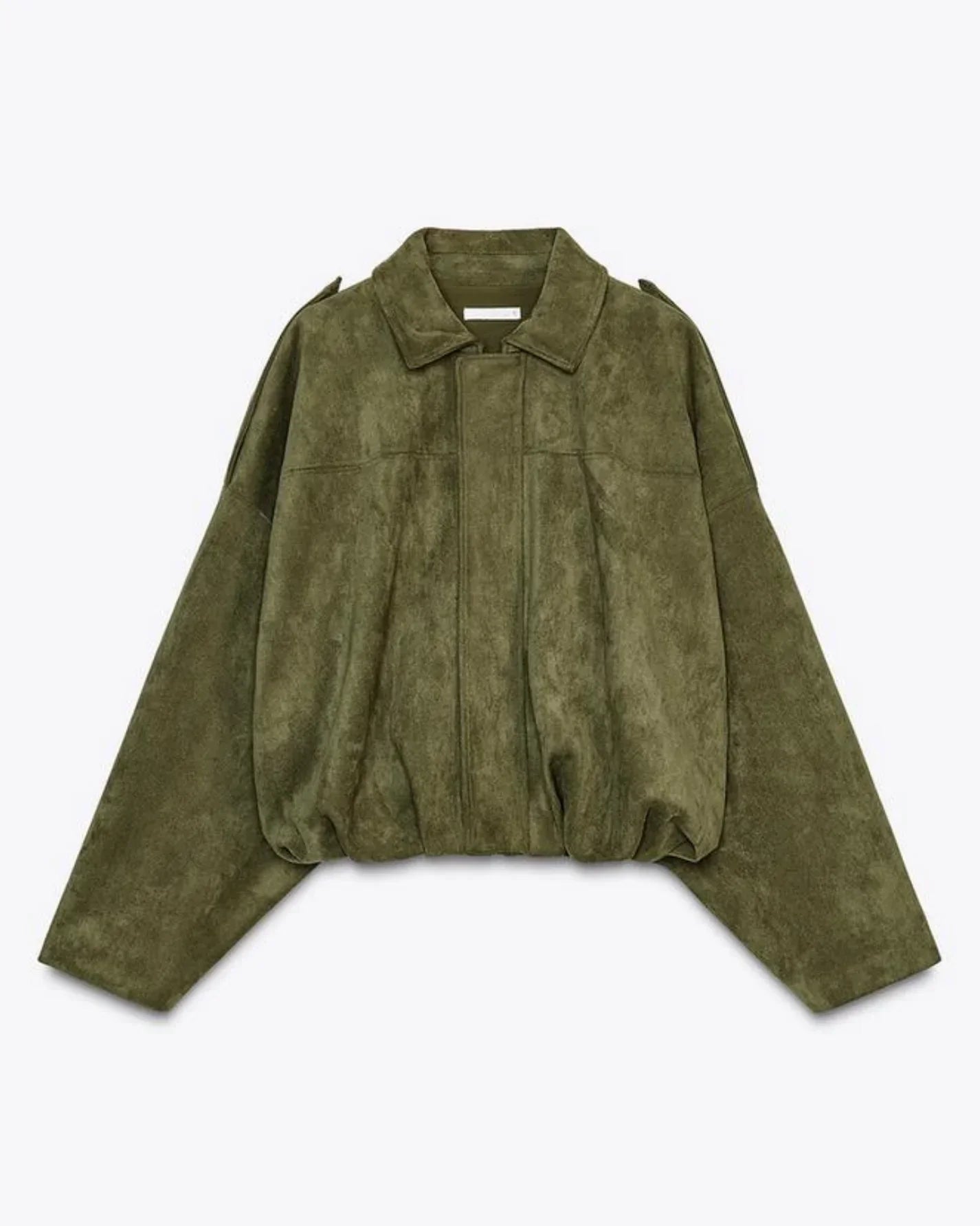 Anneliese | Suede Bomber Jacket