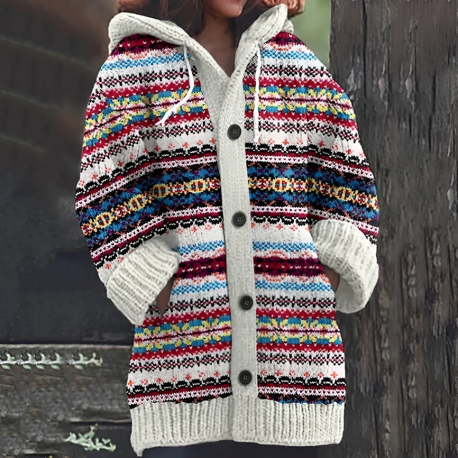 Brigitte | Gilet tricoté