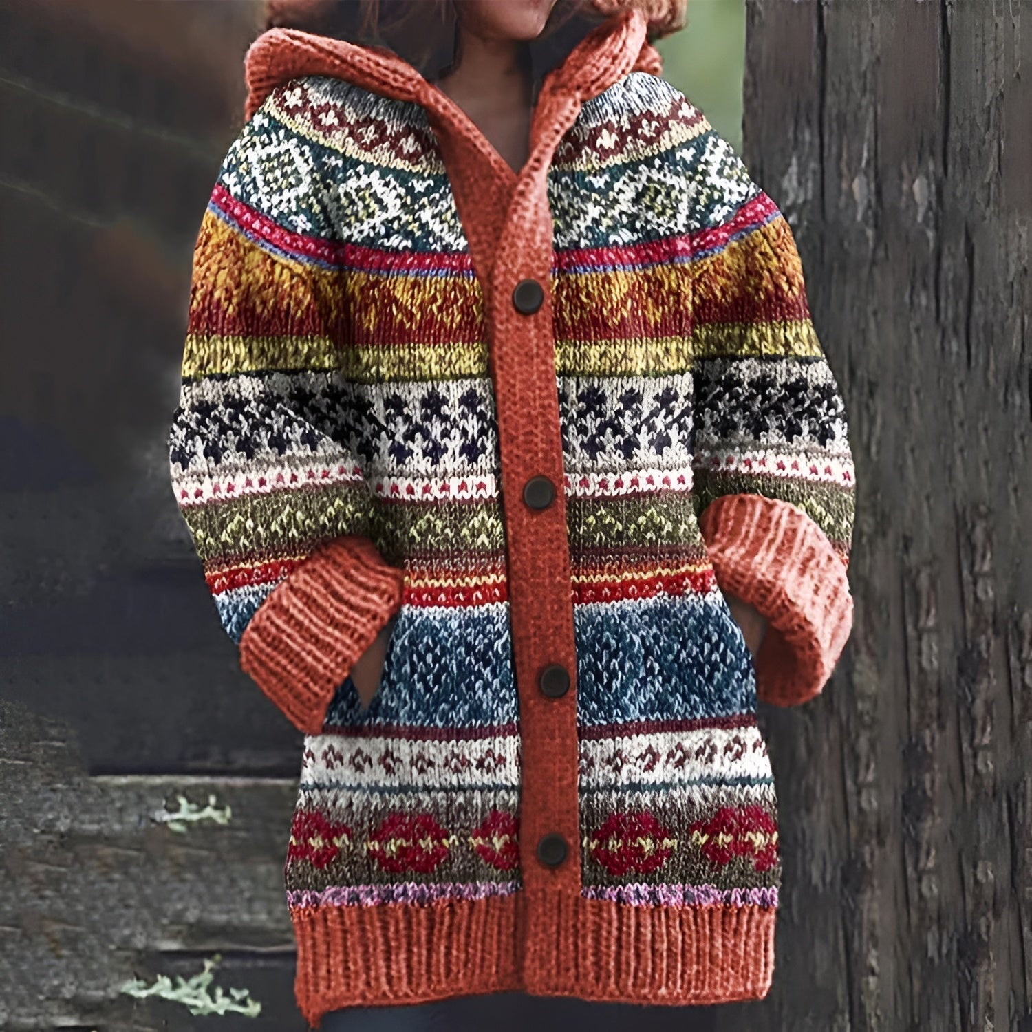 Brigitte | Gilet tricoté