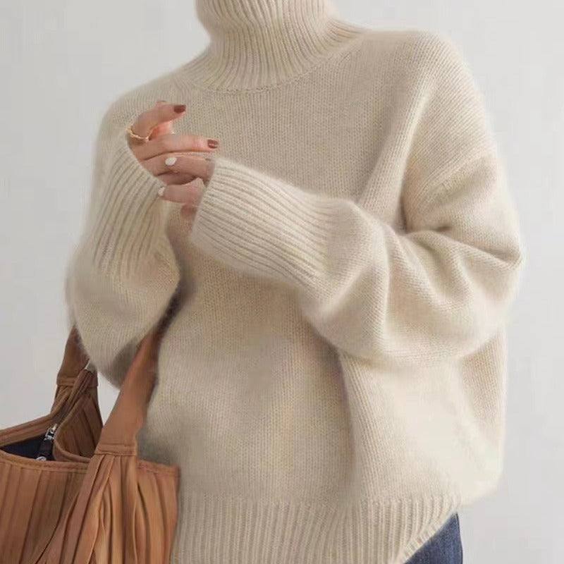 CLAIRE | PULL À COL ROULÉ CONFORTABLE