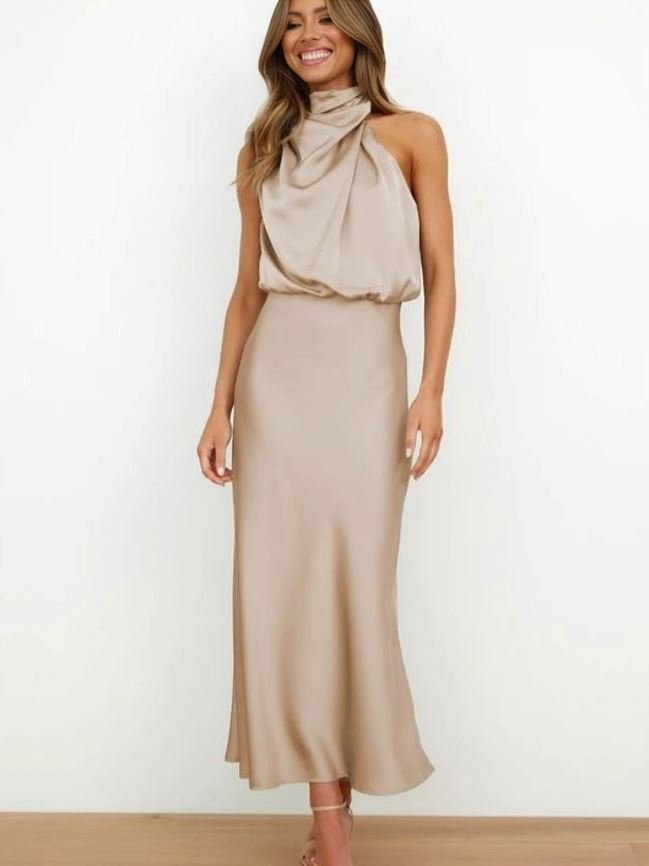 Valentine | Robe élégante en soie